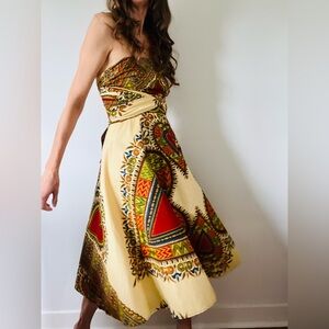 Queen of Hearts Folk Dresx